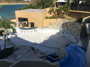 Pool above