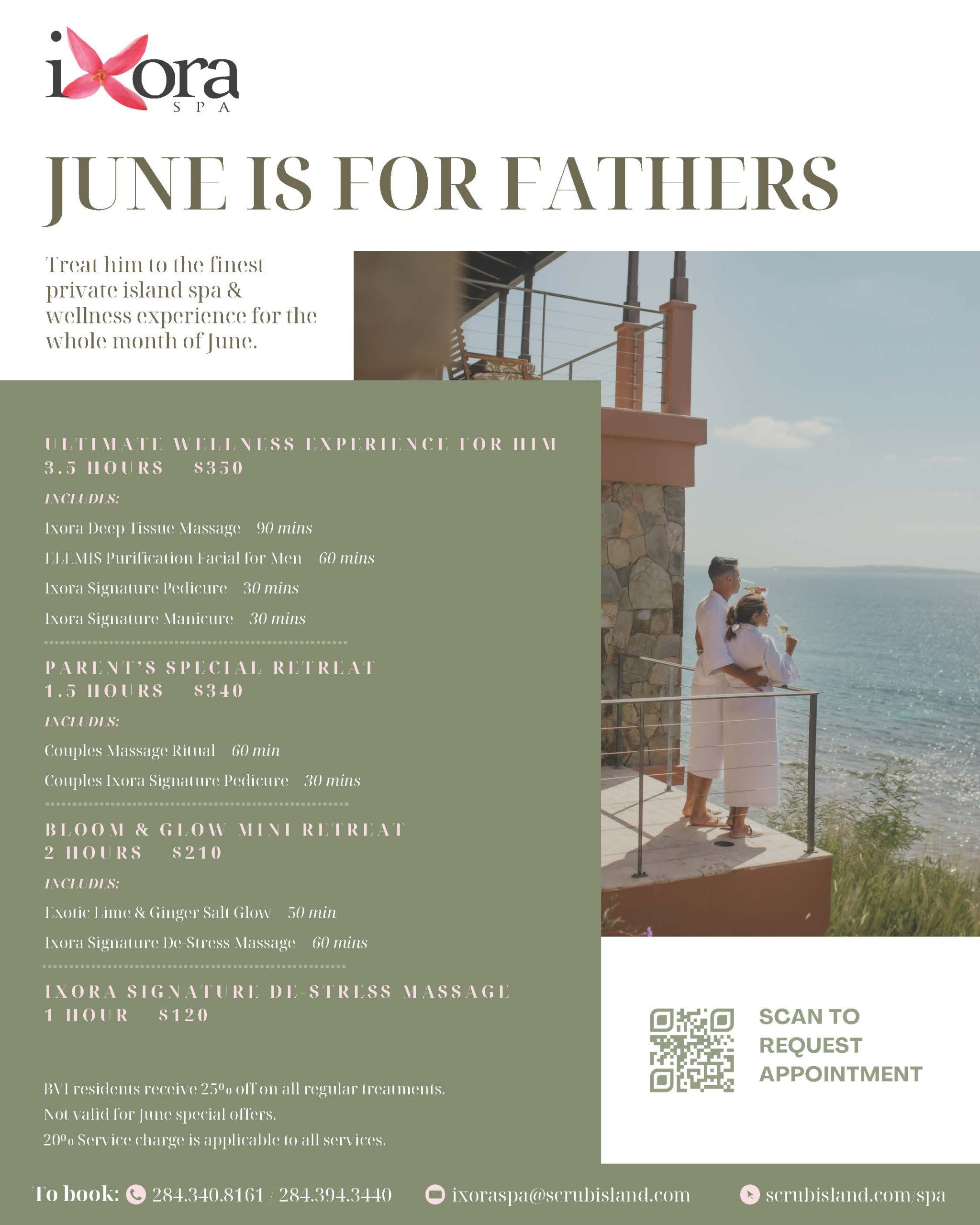 June Spa Specials at Ixora Spa